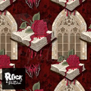 Gothic rose red