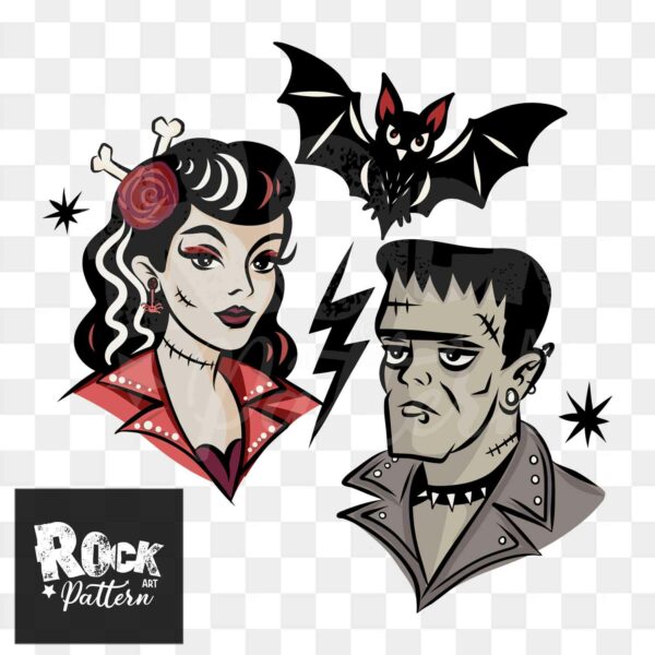 spooky prom red png