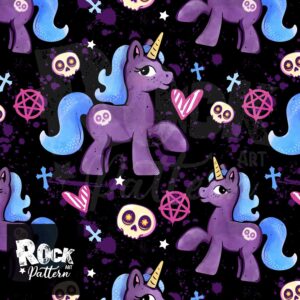 unicorn poney purple