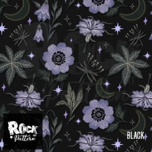 Dark flowers black