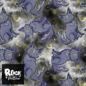 Magic wolf charcoal